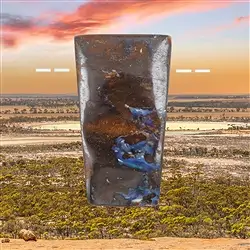 2811120344 Boulder Opal Australia drilled unique 344, 3,9cm | Marco Schreier