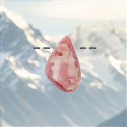 2811130002 Rodocrosite forata, 4,9 cm, unico 002 | grossista gemme e pietre curative