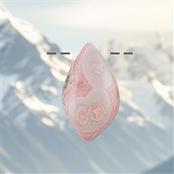 2811130003 Rodocrosite forata, 6,0 cm, unico 003 | grossista gemme e pietre curative