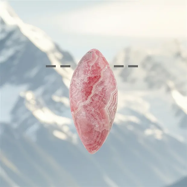 Rodocrosite forata, 6,1 cm, unico 005 | grossista gemme e pietre curative