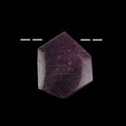 2811135014 Cabochon Rubin gebohrt Unikat 014 | Großhändler Edelsteine, Heilsteine & Schmuck