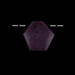 2811135016 Cabochon Rubin gebohrt Unikat 016 | Großhändler Edelsteine, Heilsteine & Schmuck