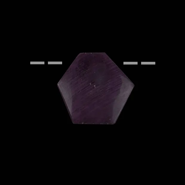 Cabochon Rubis percé Pièces uniques 016 | Marco Schreier