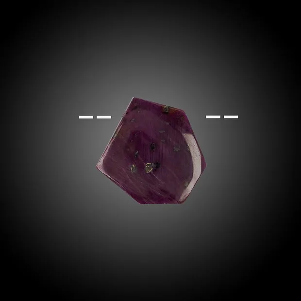 Cabochon Rubin gebohrt Unikat 030 | Großhändler Edelsteine, Heilsteine & Schmuck