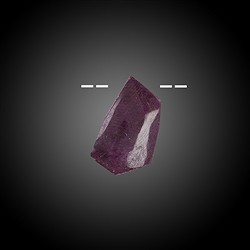 2811135032 Cabochon Rubin gebohrt Unikat 032 | Großhändler Edelsteine, Heilsteine & Schmuck