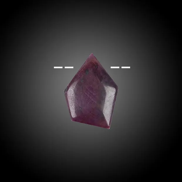 Cabochon drilled Ruby unique 048 | wholesaler gems, healing stones & jewelry