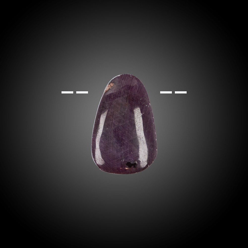 Cabochon drilled Ruby unique 053 | wholesaler gems, healing stones & jewelry