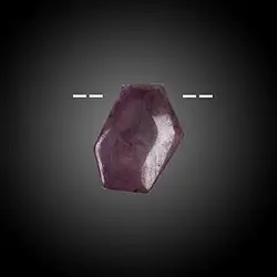 2811135057 Cabochon Rubin gebohrt Unikat 057 | Großhändler Edelsteine, Heilsteine & Schmuck