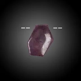 Cabochon drilled Ruby unique 057 | wholesaler gems, healing stones & jewelry