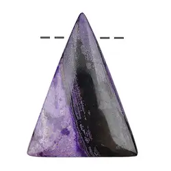 2811150053 Cabochon Sugilith gebohrt, 5,0cm, Unikat 053 | Edelsteine, Heilsteine & Schmuck