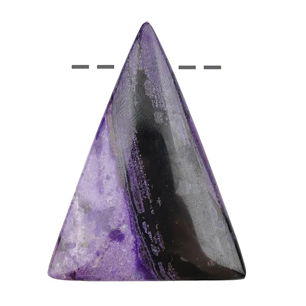 Cabochon Sugilith gebohrt, 5,0cm, Unikat 053 | Edelsteine, Heilsteine & Schmuck
