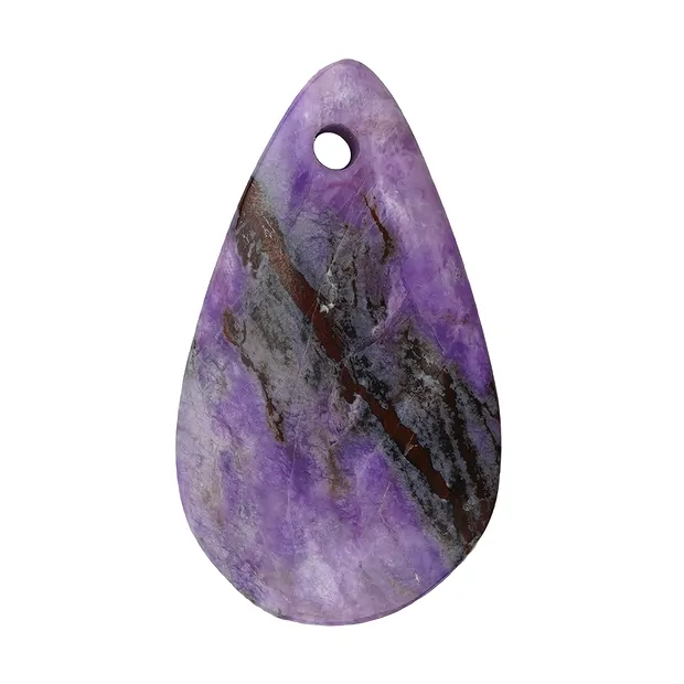 Cabochon Sugilite drilled, 4,5cm, unique 065 | wholesaler gems & healing stones