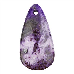 2811150068 Cabochon Sugilite drilled, 4,5cm, unique 068 | wholesaler gems & healing stones