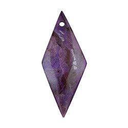 2811150084 Cabochon Sugilite drilled, 6,5cm, unique 084 | wholesaler gems & healing stones