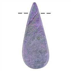 2811150096 Cabochon Sugilite drilled, 5,5cm unique 096 | wholesaler gems & healing stones