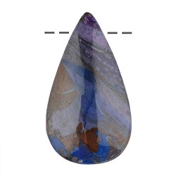 2811150097 Cabochon Sugilite drilled, 4,0cm, unique 097 | wholesaler gems & healing stones