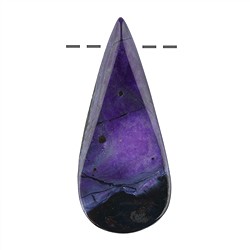 2811150098 Cabochon di Sugilite forato, 5,5 cm, unico 098 | Marco Schreier