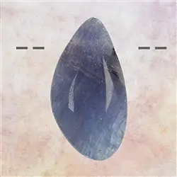 2811152032 Tanzanite perforata, 4,7 m unico 032 | grossista gemme e pietre curative
