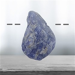2811152038 Tanzanite forata, 3,8 cm unico 038 | Gemme Schreier, pietre curative e gioielli