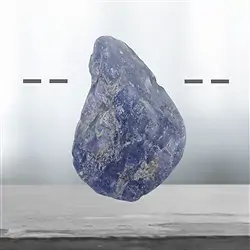 2811152038 Tansanit gebohrt, 3,8cm Unikat 038 | Großhandel Edelsteine, Heilsteine & Schmuck