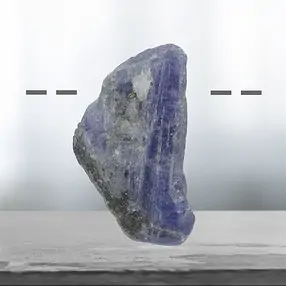 Tansanit gebohrt, 3,9cm Unikat 039 | Großhandel Edelsteine, Heilsteine & Schmuck