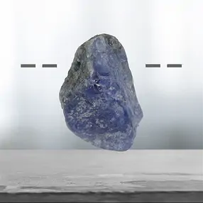Tanzanite drilled, 3,4cm unique 042 | wholesaler gems, healing stones & jewelry