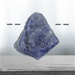 2811152046 Tanzanite forata, 2,9 cm unico 046 | Gemme Schreier, pietre curative e gioielli