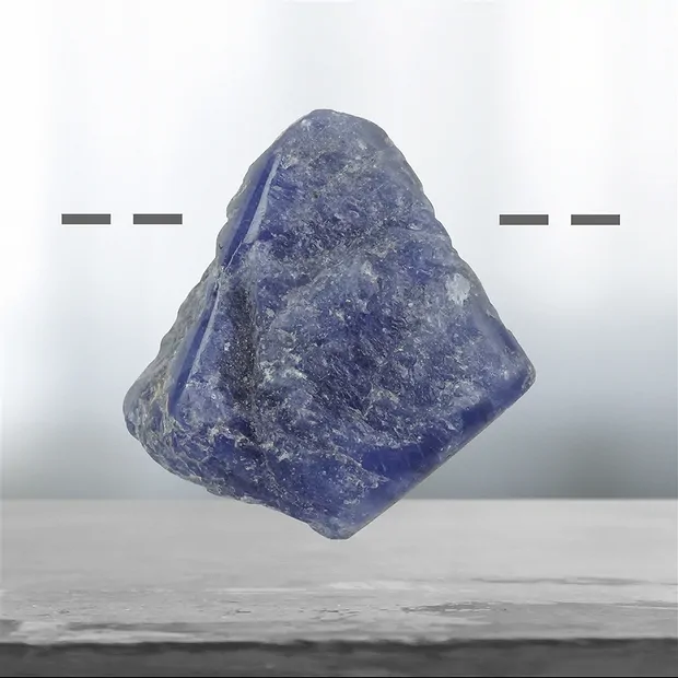 Tanzanite forata, 2,9 cm unico 046 | Gemme Schreier, pietre curative e gioielli