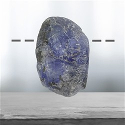 2811152051 Tanzanite forata, 3,0cm unico 051 | Gemme Schreier, pietre curative e gioielli