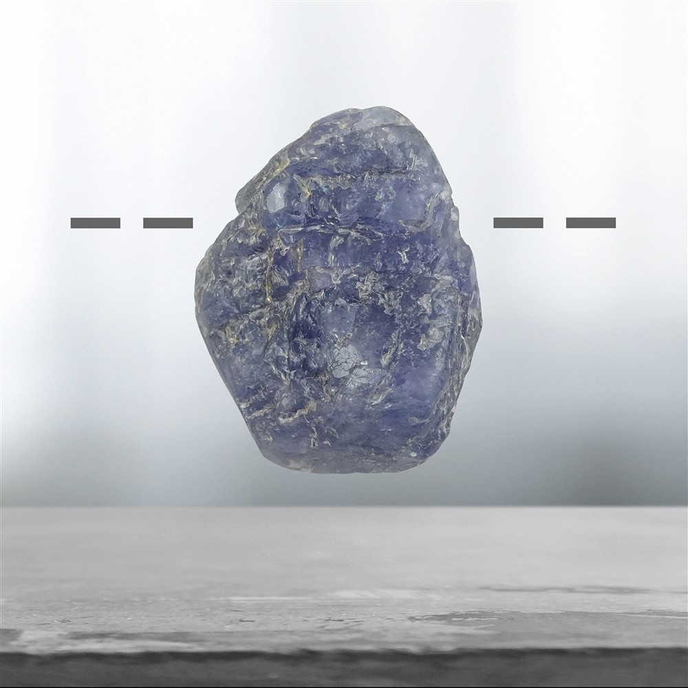 Tanzanite percée, 2,7cm Pièces uniques 052 | Marco Schreier