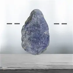 2811152053 Tanzanite forata, 2,9 cm unico 053 | Gemme Schreier, pietre curative e gioielli