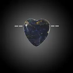 2811182013 Azurit-Malachit (stab.) gebohrt Unikat 013 | GH Edelsteine, Heilsteine & Schmuck