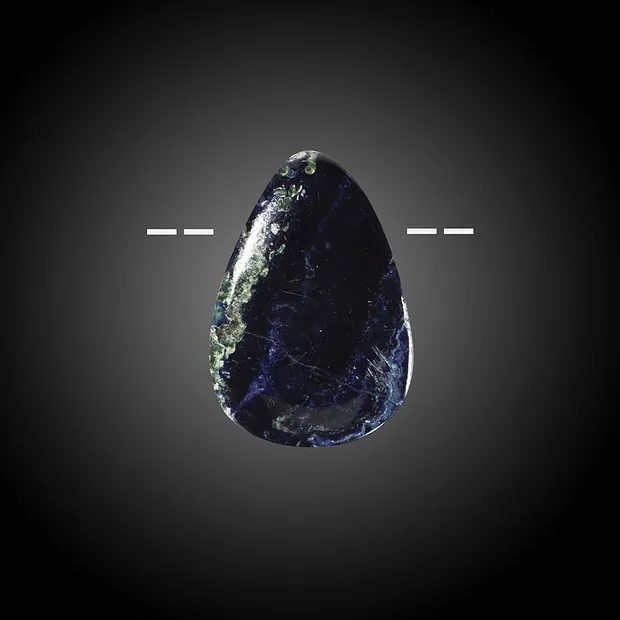 Azurite-Malachite (stab.) percée Pièces uniques 015 | Marco Schreier