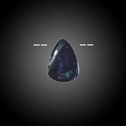 2811182018 Azurite Malachite (stab.) drilled unique 018 | wholesaler gems & healing stones