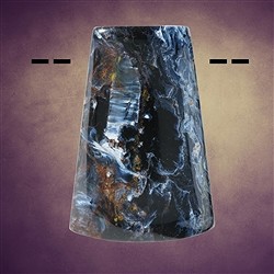 2811195020 Cabochon di pietersite forato unico 020 | grossista gemme e pietre curative