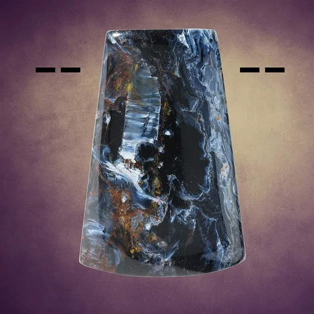 Cabochon Piétersite percé Pièces uniques 020 | Marco Schreier