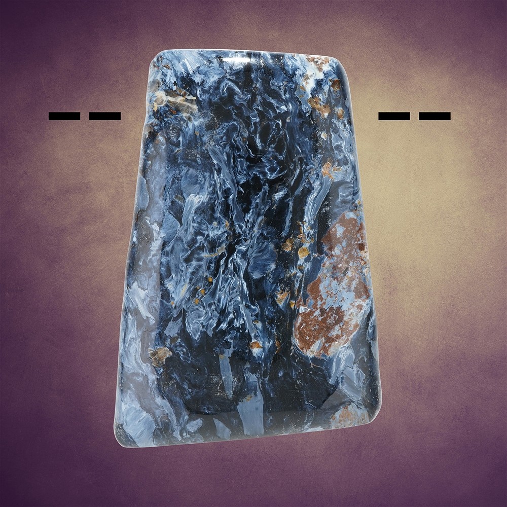 Cabochon Pietersit gebohrt Unikat 021 | Edelsteine, Heilsteine & Schmuck-Handel