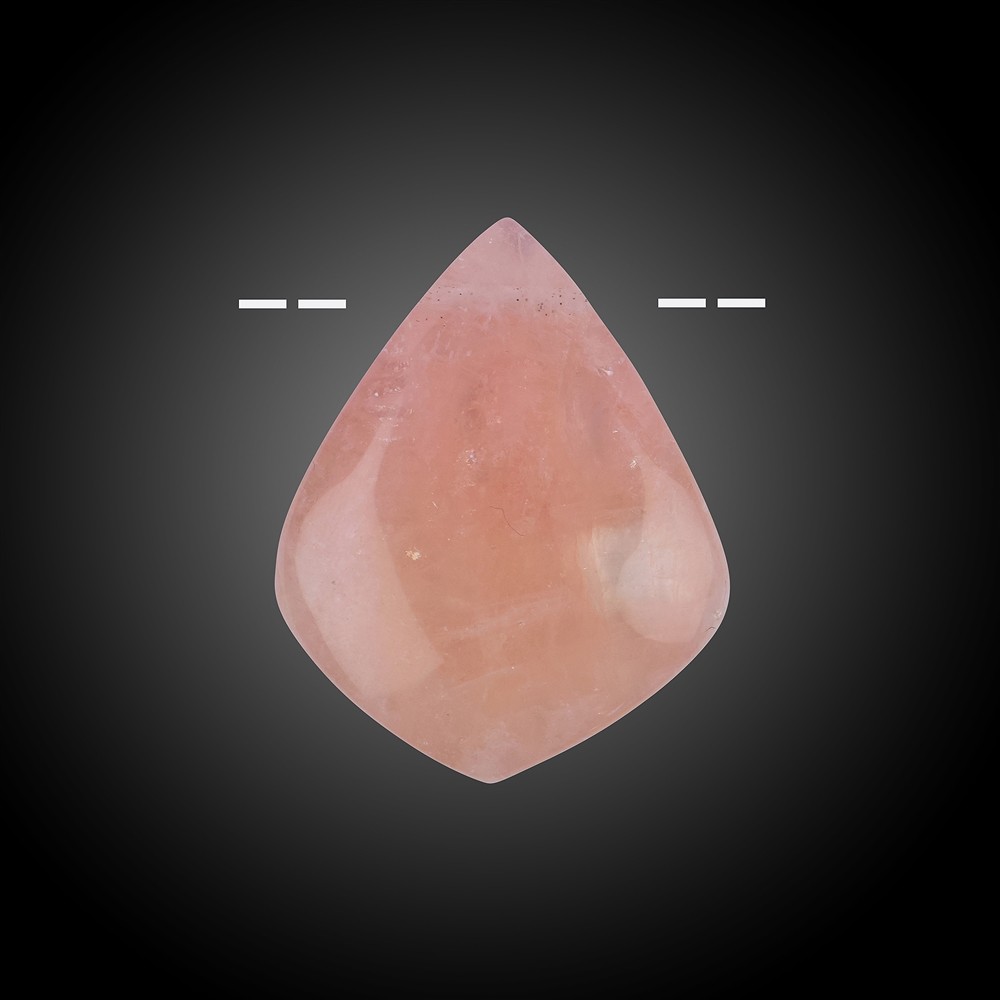 Morganita de forma libre perforada única 041 | Marco Schreier