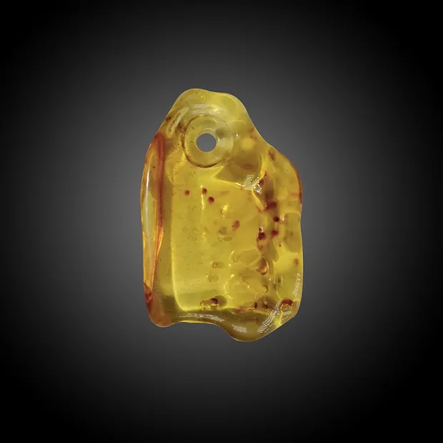 Copal drilled unique 004 | wholesaler - gems, precious & healing stones, jewelry