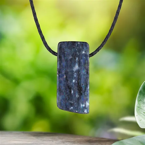 Honduras-Opal gebohrt Unikat 002, 4,8cm | GH Edelsteine, Heilsteine & Schmuck