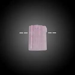 2811353010 Pietra grezza tormalina (rosa) forata unica 010 | Marco Schreier