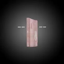 2811353011 Pierre brute Tourmaline (rose) percée Pièces uniques 011 | Marco Schreier