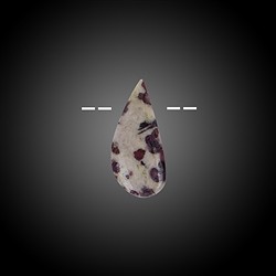 2811353017 Tormalina cabochon (rosa) forata in matrice Unico 017 | Marco Schreier