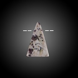 2811353018 Tormalina cabochon (rosa) forata in matrice Unico 018 | Marco Schreier