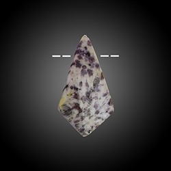 2811353020 Turmalina cabujón (rosa) perforada en matriz Única 020 | Marco Schreier