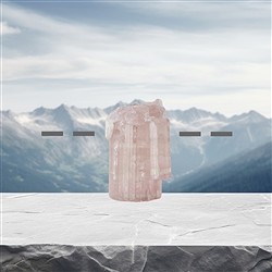 2811353026 Turmalina cristalina en bruto (rosa), 2,4 cm, única 026 | Marco Schreier