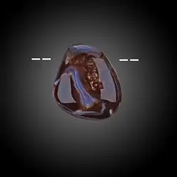 2811399019 Freeform Feuerachat gebohrt Unikat 019 | Edelsteine, Heilsteine & Schmuck-Handel