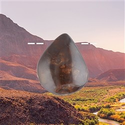 2811399032 Ágata de fuego Freeform perforada única 032 | Marco Schreier