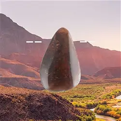 2811399033 Freeform Feuerachat gebohrt Unikat 033 | Edelsteine, Heilsteine & Schmuck-Handel