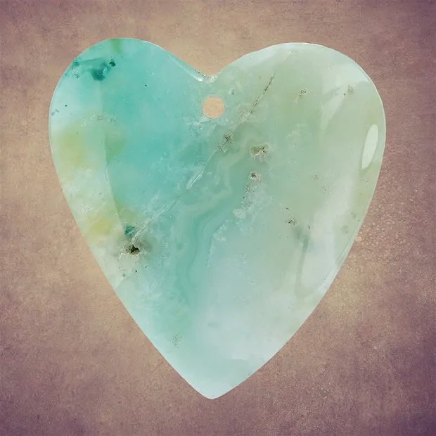 Cabochon Gem Silica percé Pièces uniques 022 | Marco Schreier